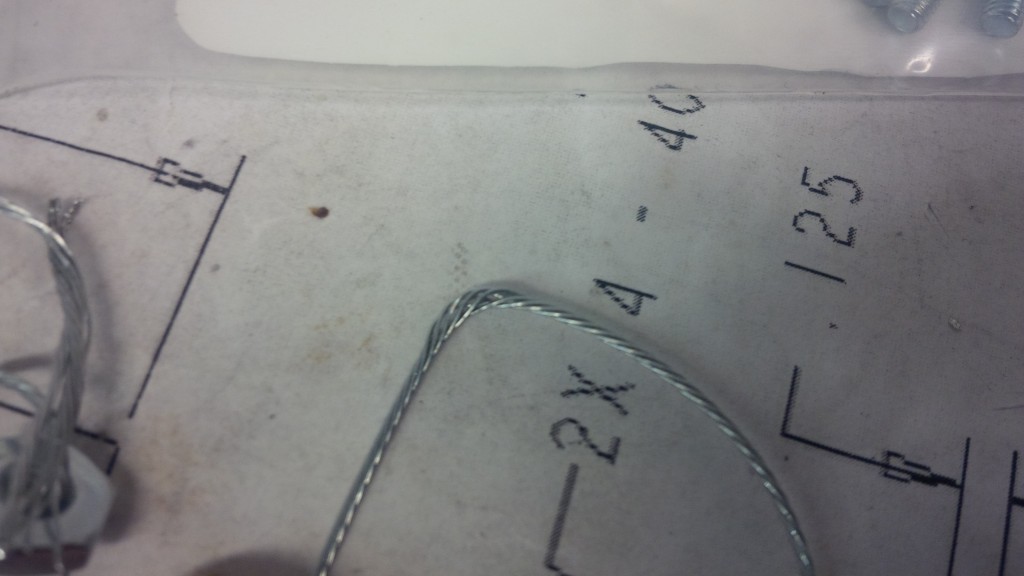 Damaged Steel Cable