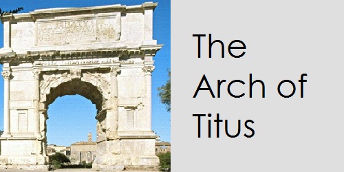 Arch of Titus Button