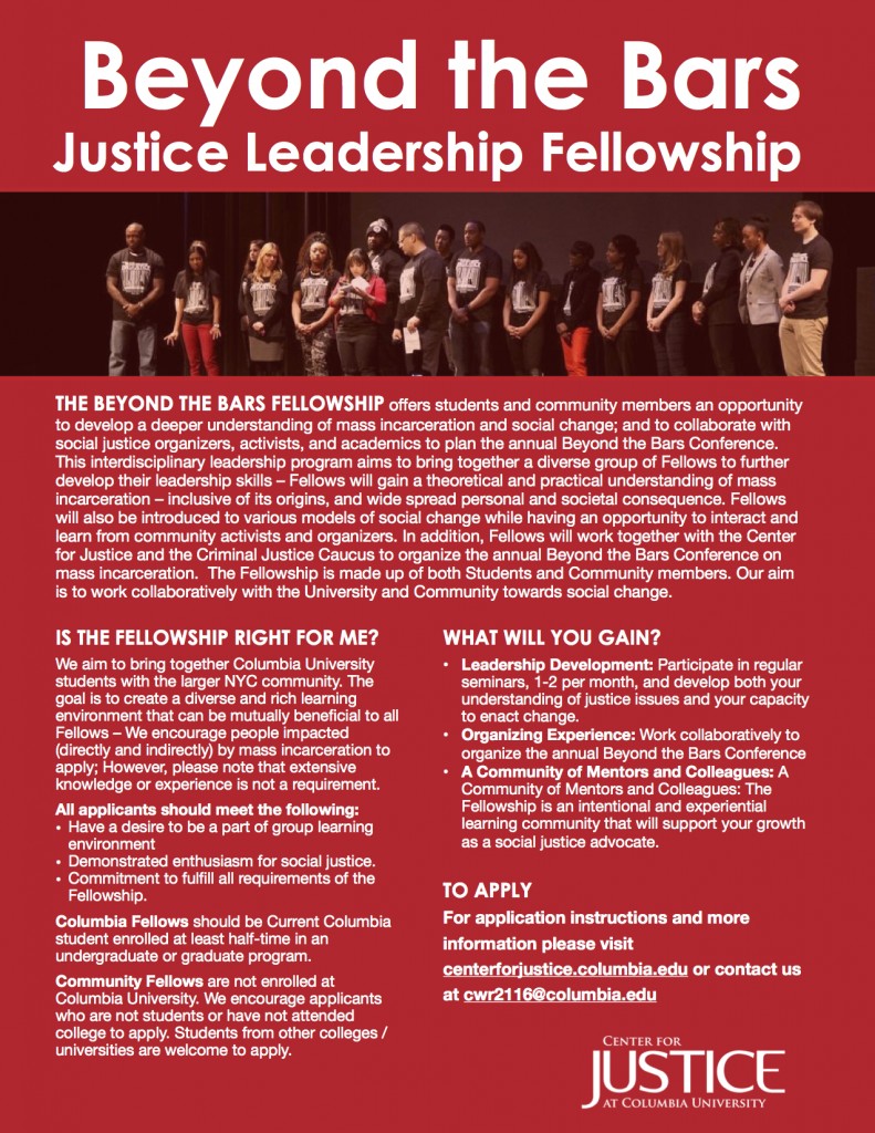 BTB Fellowship 15-16 - Recuirtment Flyer