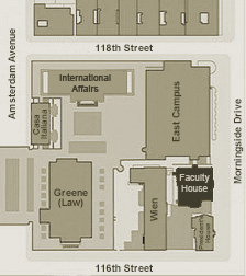 faculty house map
