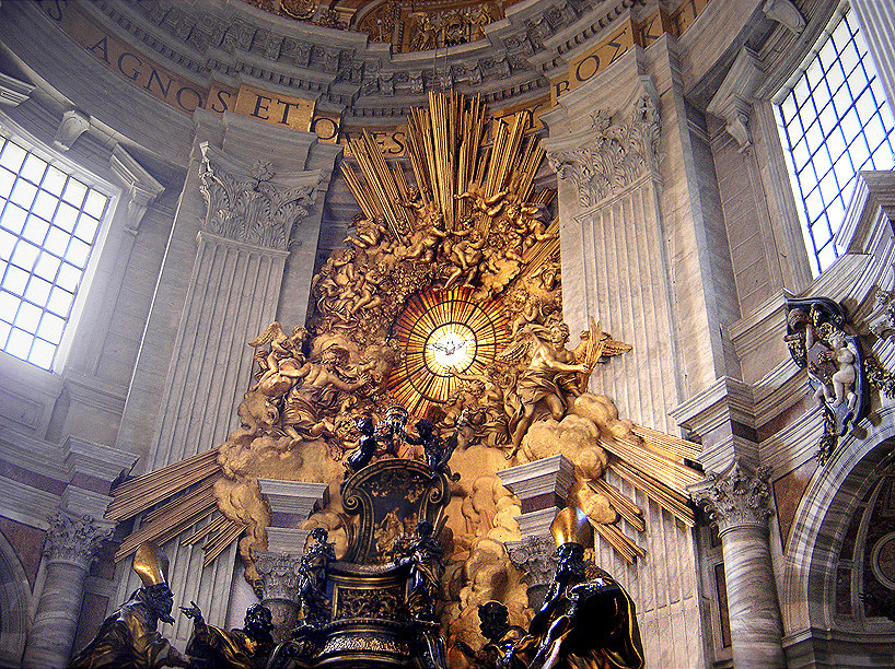 Back of Chair of St Peter