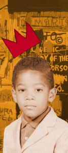 A young Basquiat