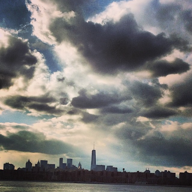 WTC from Brooklyn waterfront WTC