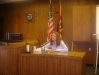 Mandie on the stand