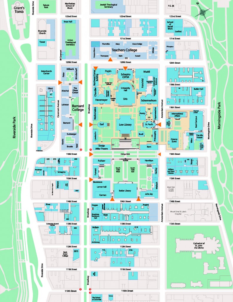 Campus Map – Fall 2016 Ivy Plus Bursars Meeting