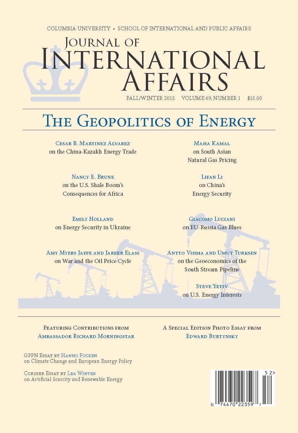 The Geopolitics Of Energy - JIA SIPA