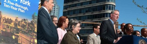 Mayor de Blasio Builds a Homeless Policy