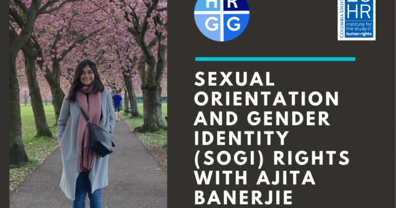 Sexual Orientation and Gender Identity (SOGI) Rights with Ajita Banerjie: The Right to Love